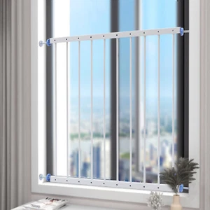 Barra protectora de ventana fija hierro parrillas de seguridad uso doméstico 30,7-34,3 pulgadas ajustable - Imagen 1 de 12