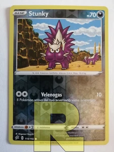 Stunky ® Fragore Ribelle 114/192 ® Reverse Holo Foil ® Pokemon ® Italiano - Picture 1 of 1
