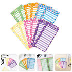 24 Pcs Budget Card Office Binders Planner Inserts Simple Printing
