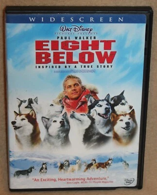 Eight Below Walt Disney PG Movie: 2006 DVD Paul Walker  Antarctica Drama WS - Image 1 of 2