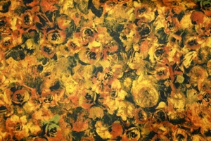 RAJASTHAN IN GOLD FROM JINNY BEYER - 100% COTTON FABRIC - Picture 1 of 5