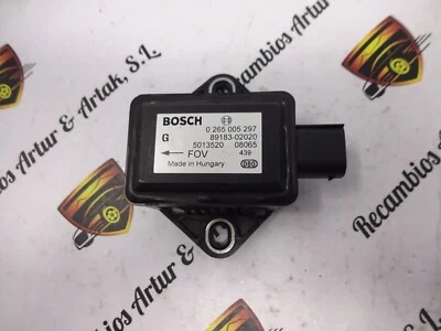 Capteur De Lacet Esp Toyota Avensis Corolla 0265005297 89183-02020 8918302020 - Image 1 of 2