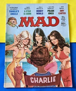 Vintage MAD Magazine Charlie's Angels TV Show Parody Cover #193 September 1977 - Picture 1 of 5