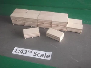 Wooden Model Truck Load 1:43rd Scale Plywood Sheets Load ( x20 ) - Picture 1 of 2