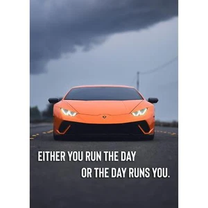 Motivational Poster – Lamborghini Huracan #001 Wall Art - Picture 1 of 14
