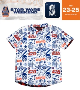 Houston Astros Star Wars Light Dark Reversible Shirt Pre-Sale 05/24 Sz Large - Picture 1 of 3