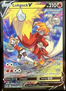 Pokemon Karte Silberne Sturmwinde Lohgock V TG14 / TG30 Near Mint deutsch - Bild 1 von 1