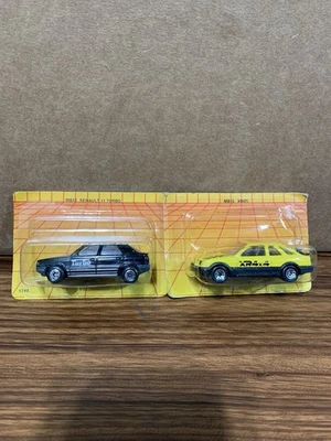 Lot of 2 1986/7 Matchbox Ford Sierra XR4Ti Renault 11 Turbo Black Yellow 1:64 - Image 1 of 4