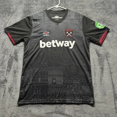 Authentic West Ham United Jersey Size XL Lucas Paqueta 2024-25 Away Kit Umbro - Image 1 of 4