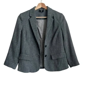 Blazer BDG Womens jacket gray black white size small - Picture 1 of 6