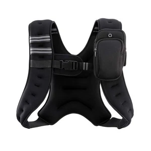 ZELUS Weighted Vest 6lb/8lb/12lb/16lb/20lb/25lb/30lb Weight Vest with Reflect... - Picture 1 of 8