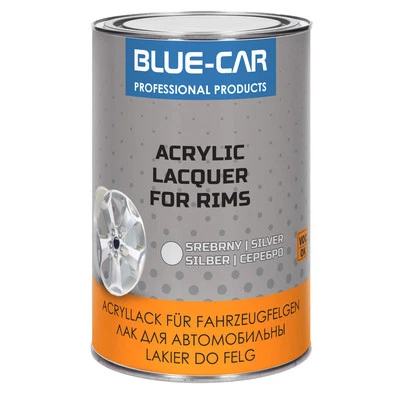 Felgenlack Silber Felgensilber Felgenfarbe Glanz Autolack Lackieren 1 Liter - Bild 1 von 3