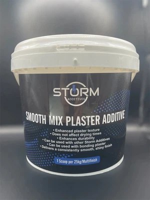 STORM ADDITIVES Smooth Mix Plaster Additive - Buckets & Scoops