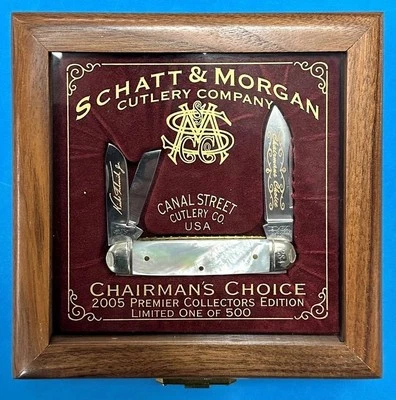Schatt & Morgan Pearl Whittler 2005 Chairman’s Choice Knife #287 of 500 - Image 1 of 4