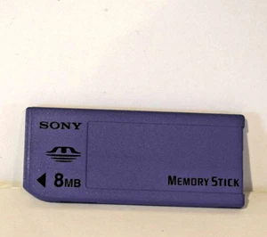 Sony 8MB Memory Stick. Used - Picture 1 of 3