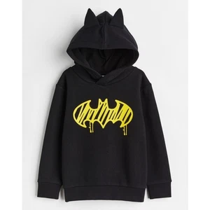 H&M Batman hooded sweatshirt size 8-10 EUC - Picture 1 of 7