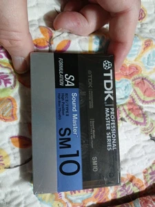 TDK Pro SM10 Type II High Bias Cassette Professional - Picture 1 of 3