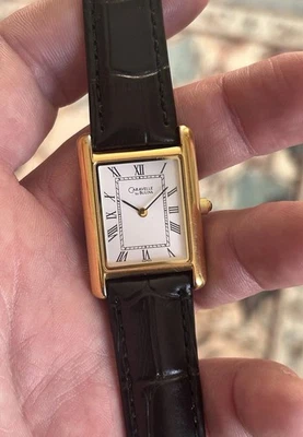 😍 ¡LISTO PARA 2 USAR! Reloj Tanque Cuarzo Romano Vintage NOS COMO NUEVO AÑOS 90 CARAVELLE | BULOVA Foto 1 de 4