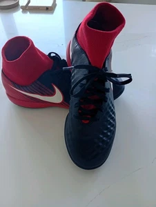 Nike Magista x Football Boots Astroturf Soles, Size UK 5, Black /Red Never Worn - Picture 1 of 14