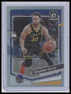 Stephen Curry 2023-24 Donruss Optic #198 Holo Golden State Warriors - Picture 1 of 2