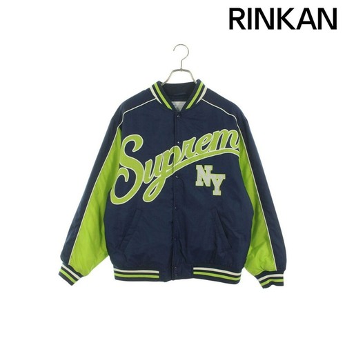 Supreme CONTRAST SCRIPT VARSITY JACKET Blouson Uomo M Usato3a242496ac3eb94