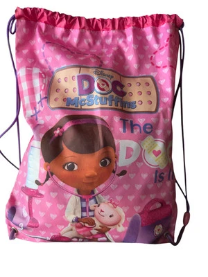 Sacca Porta tutto Tempo Libero Ragazzo Bambino Dottoressa Peluche 44x33 - Immagine 1 di 3