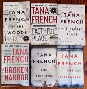 Complete Series Set DUBLIN MURDER SQUAD 1-6 by Tana French Lot Mystery Crime - Imagen 1 de 1