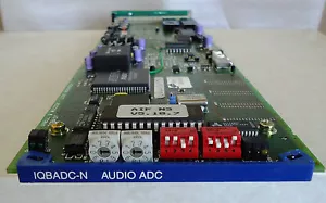 SNELL & WILCOX IQBADC-N ANALOG TO DIGITAL AUDIO CONVERTER CARD WITH REAR MODULE - Picture 1 of 6