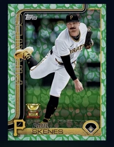 2025 TOPPS Series 1 EASTER Green Rookie Cup-PAUL SKENES (Topps Bunt Digital card - Picture 1 of 1