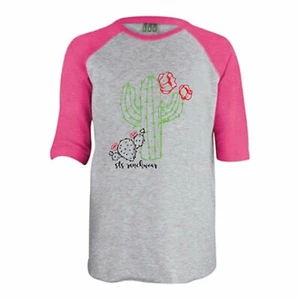 STS Ranchwear Youth Cactus Tee, Pink Youth STS6130GYHP - Picture 1 of 3
