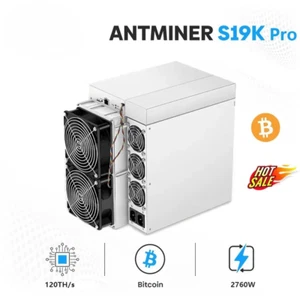 Antminer S19J Pro 104TH/s Bitcoin Miner/ Asic Miner Bitmain 2760W SHA256 - Picture 1 of 4