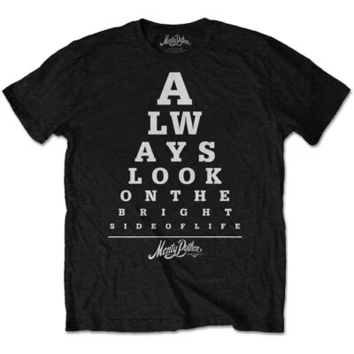 Monty Python Always Look on The Bright Side of Lif of Brian Licensed T-shirt * - Image 1 of 3