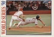 1991 Fleer World Series Cincinnati Reds Baseball Card #5 Chris Sabo