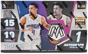 2021-22 PANINI MOSAIC BASKETBALL HOBBY BOX NEW FACTORY SEALED - Picture 1 of 2