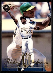 1994 Flair #331 Rickey Henderson Excellent