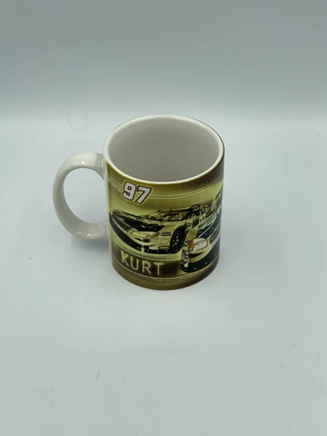 Kurt Busch Nascar No. 97 Coffee Mug Cup Tea New Licensed Cover