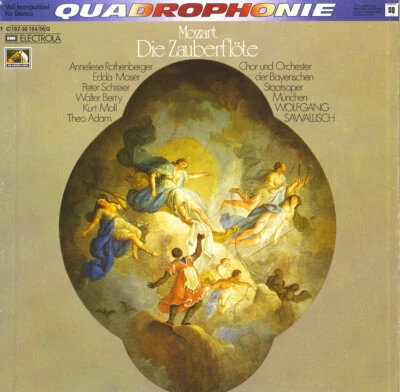 3LP Box MOZART Zauberflote ROTHENBERGER SCHREIER MOSER SAWALLISCH EMI Quadro NM - Image 1 of 3
