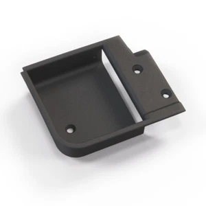 Cubierta de manija de liberación del capó negra Mercedes R107 C107 A1078870227 - Imagen 1 de 4