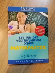 Schülerhilfe Lernblock Mathematik 4. 5. Klasse Fit für die weiterführende Schule - Bild 1 von 1