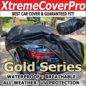 2012 2013 2014 2015 AUDI A3 S3 SEDAN WATERPROOF CAR COVER W/MIRROR POCKET BLACK - Picture 1 of 12