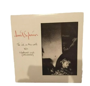 DAVID SYLVIAN The Ink In The Well b/w Weathered Wall (Instrumental) UK pressing  - Picture 1 of 2
