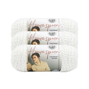 (3 Pack) Lion Brand Yarn 790-300A Homespun Yarn, Hepplewhite - Picture 1 of 6