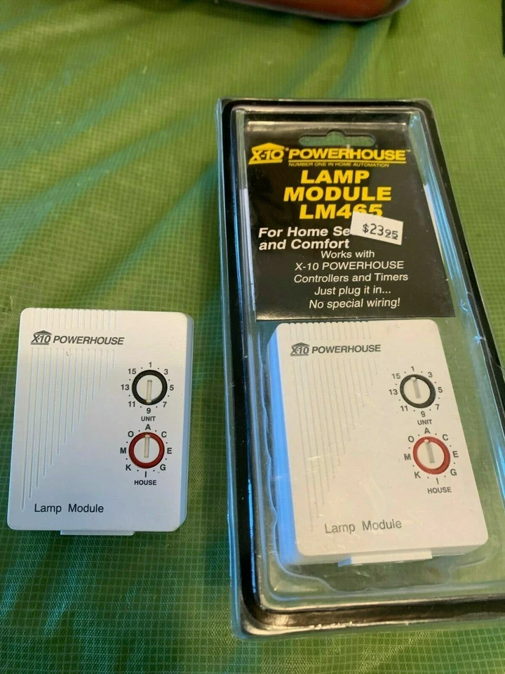 X-10 Powerhose Lamp Module LM465 (SET OF 2 FOR THE LISTED PRICE) - USED - Image 1 of 3
