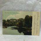 Vintage Postcard Huron River Scene Ypsilanti Michigan 1909