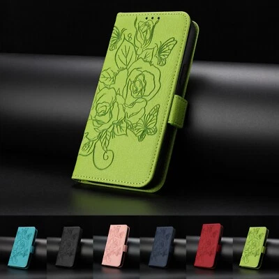 Leather Cover For iPhone 16 15 14 13 12 11 Pro Max/XR/XS/6/8/7 Wallet Stand Case - Image 1 of 4