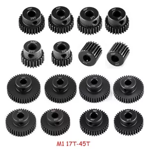 48P Pignone Gear 17T-45T Pignone Gear 7075 Acciaio per 1/10 48P RC Spur Gear - Foto 1 di 61