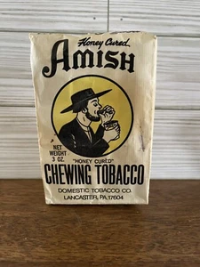 Vintage Honey Cured Chewing Tobacco Domestic Tobacco Co Bag Lancaster Prop Bag - Picture 1 of 2