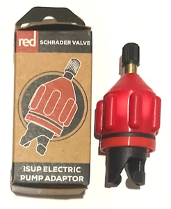 Red Paddle Schrader Valve isup Electric Pump Adaptor NEW in Box - Bild 1 von 1