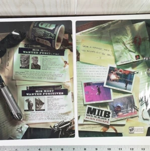 Póster de acción de ciencia ficción laminado anuncio videojuego Alien Escape 2002 Men in Black II - Imagen 1 de 14