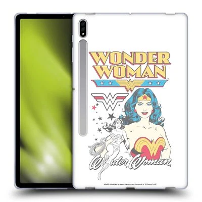 FUNDA OFICIAL WONDER WOMAN DC COMICS ARTE VINTAGE GEL SUAVE PARA TABLETAS SAMSUNG 1 Foto 1 de 4